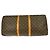 Borsa Keepall Louis Vuitton Monogram Canvas 55 Marrone - vista 7