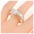 Ring Hermès Anello Vertige Hermes Argento  - vista 5