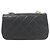 Borsa a tracolla Chanel AS2210 in pelle di vitello nera Nero - vista 2