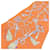 Hermès Foulard in seta Twilly Hermes Arancione  - vista 2