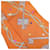 Hermès Foulard in seta Twilly Hermes Arancione  - vista 3
