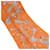 Hermès Foulard in seta Twilly Hermes Arancione  - vista 6