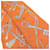 Hermès Foulard in seta Twilly Hermes Arancione  - vista 7