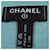 Foulard bandeau in seta Chanel Nero Rosa Verde - vista 4