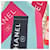 Foulard bandeau in seta Chanel Nero Rosa Verde - vista 8