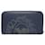 Cartera larga de cuero Burberry Azul marino  - vista 2