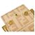 Portefeuille long à motif Fendi Zucchino Beige - vue 11