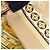 Sciarpa in seta con motivo fiori Monogram Louis Vuitton Marrone - vista 8