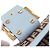 Fendi Zucchino Pattern Long Wallet Brown Light blue - view 11
