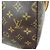Borsa a tracolla Louis Vuitton Looping MM Monogram Marrone - vista 11