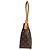 Borsa a tracolla Louis Vuitton Looping MM Monogram Marrone - vista 5