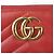 Cartera larga Gucci GG Marmont Blanco Roja - vista 6
