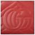 Cartera larga Gucci GG Marmont Blanco Roja - vista 7