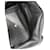 Bolsa de mão em couro Yves Saint Laurent Preto Branco  - vista 8