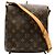 Borsa a tracolla lunga Musette Salsa Louis Vuitton Marrone Monogramma