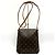 Borsa a tracolla lunga Musette Salsa Louis Vuitton Marrone Monogramma - vista 3