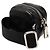 Mini borsa pochette con placca logo Triangle di Prada Nero - vista 2