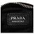 Mini borsa pochette con placca logo Triangle di Prada Nero - vista 5