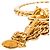 Collana con pendente lente d'ingrandimento Chanel Vintage Coco Mark D'oro - vista 4