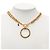 Collana con pendente lente d'ingrandimento Chanel Vintage Coco Mark D'oro - vista 5