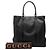 Borsa Tote a Spalla Gucci Diamante Nero - vista 7
