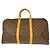 Borsa Keepall Louis Vuitton in tela Monogram 50 Marrone - vista 2