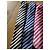 Autre Marque Set di 3 cravatte in seta Victoire Arthur Nero Rosa Bianco Blu Bianco sporco Blu chiaro Fuschia - vista 8