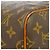Borsa Keepall Louis Vuitton Monogram Canvas 55 Marrone - vista 7