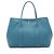 Hermès Borsa Tote Hermes Garden Party PM Cobalt Blu Verde