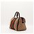 Gucci Borsa Boston in tela Monogram Marrone Rosso Verde Monogramma - vista 2