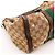 Gucci Borsa Boston in tela Monogram Marrone Rosso Verde Monogramma - vista 8