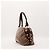 Gucci Borsa Boston Monogram GG con cuori Marrone - vista 4