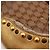 Gucci Borsa Hobo Monogram GG Heart Charm Marrone D'oro - vista 10