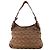Gucci Hobo-Tasche Monogramm Canvas Braun