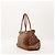 Gucci borsa tote GG Supreme in tela monogramma e pelle Marrone Beige - vista 4