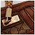 Gucci borsa tote GG Supreme in tela monogramma e pelle Marrone Beige - vista 7