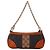 Gucci Borsa a tracolla in denim monogramma GG Marrone