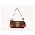 Gucci Borsa a tracolla in denim monogramma GG Marrone - vista 3