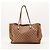 Gucci Borsa Tote in Tela GG Supreme e Pelle Marrone - vista 3