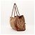 Gucci Borsa Tote in Tela GG Supreme e Pelle Marrone - vista 4