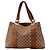 Borsa Tote Gucci in Tela Monogramma GG Marrone