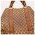 Borsa Tote Gucci in Tela Monogramma GG Marrone - vista 6