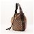 Borsa Hobo Gucci Monogram con coulisse Marrone Monogramma - vista 2