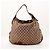 Borsa Hobo Gucci Monogram con coulisse Marrone Monogramma - vista 3
