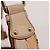 Gucci Borsa Hobo in tela Monogram GG Marrone Beige - vista 12