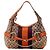 Gucci Hysteria Monogramm Canvas Hobo Bag Braun Orange Lila