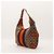 Gucci Hysteria Monogramm Canvas Hobo Bag Braun Orange Lila - Ansicht 4