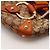 Gucci Hysteria Monogramm Canvas Hobo Bag Braun Orange Lila - Ansicht 9