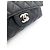 Chanel Classic Flap Bag Medium Pelle Caviar Nera Nero - vista 13