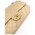 Chanel Classic Flap Medium Beige Pelle di Agnello - vista 8